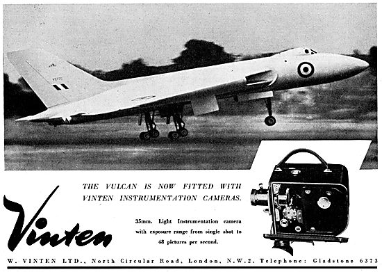 Vinten Flight Test Instrumentation Cameras (Vulcan)              
