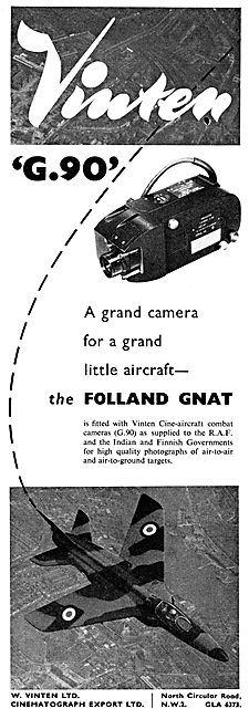 Vinten G90 Cine Aircraft Combat Camera                           