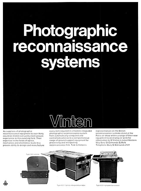 Vinten Photographic Reconnaissance Systems                       