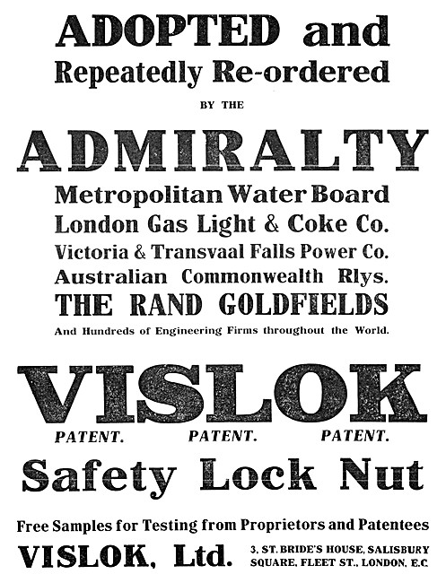 Vislok Safety Lock Nuts                                          