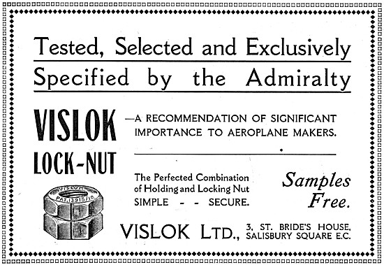 Vislok Saafety Lock Nuts                                         