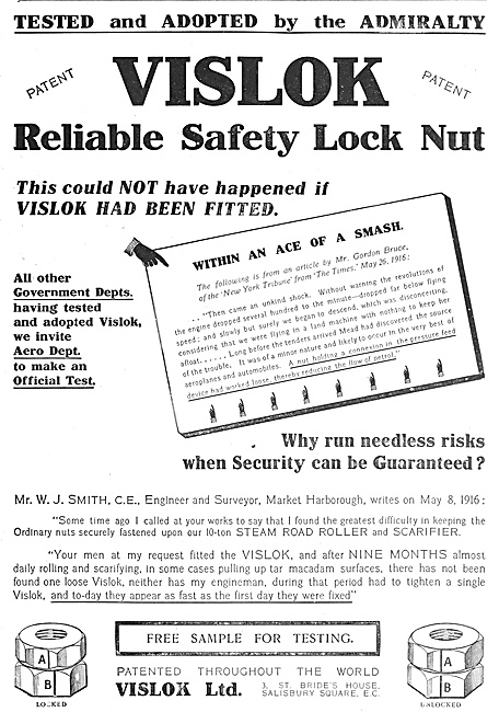 Vislok Safety Lock Nuts                                          