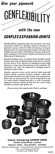 Vokes Filters - Genflex Expansion Joints                         