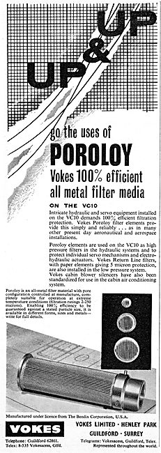Vokes Poroloy Filter                                             