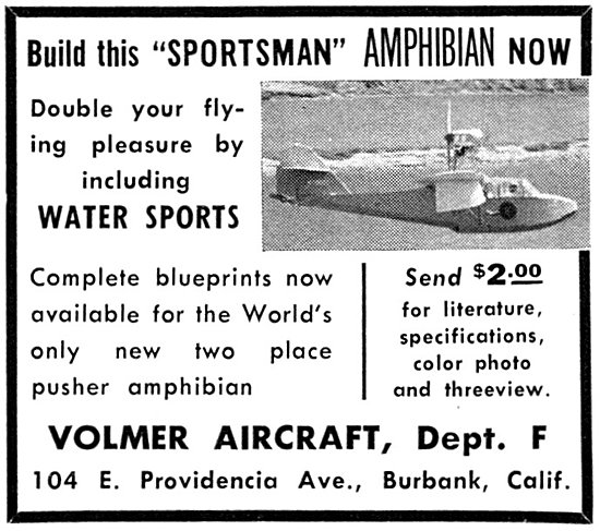 Volmer Sportsman Amphibian                                       