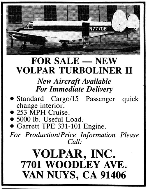 Volpar Turboliner II                                             