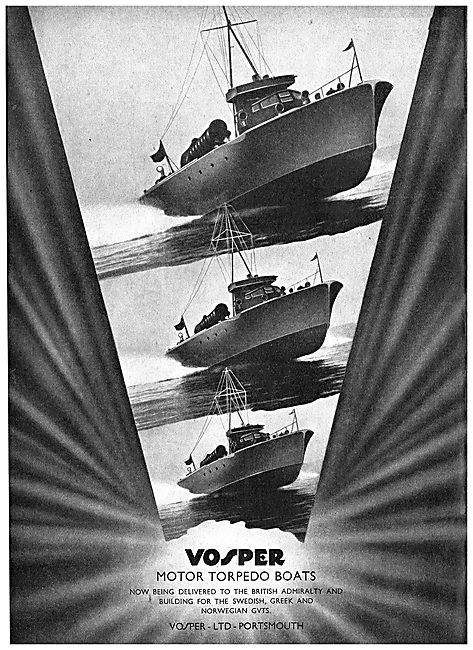 Vosper Motor Torpedo Boats                                       