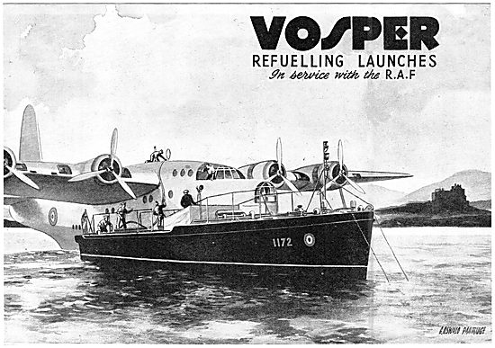 Vosper Marine Craft - Seaplane Tenders                           