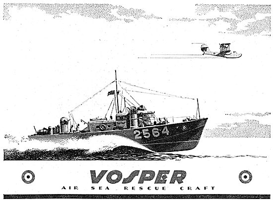 Vosper Marine Craft - Air-Sea Rescue Launches                    