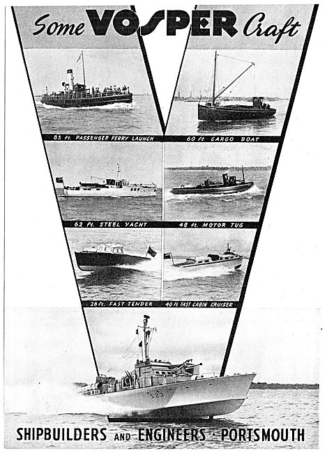 Vosper Marine Engineers & Boat Builders                          