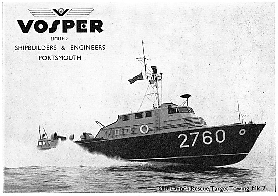 Vosper Marine Craft 1958                                         