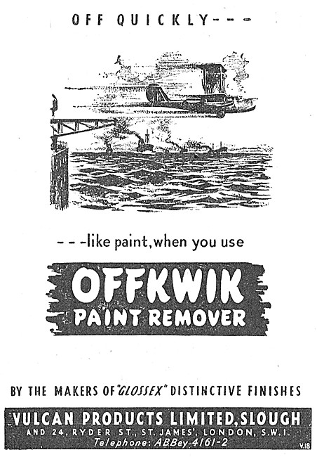 Vulcan Products Offkwik Paint Remover                            