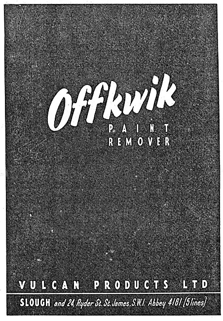 Vulcan Products Offkwik Paint Remover                            
