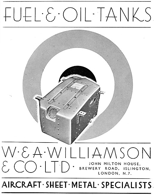 W & A.Williamson - Aircraft Sheet Metal Specialists              