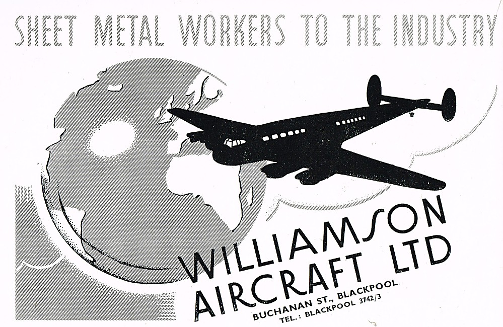 Williamson  Aircraft Sheet Metal Work                            