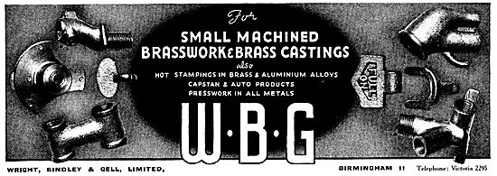 WBG Machined Brasswork And Stampings                             