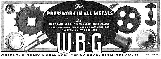 WBG Presswork For Aircraft In All Metals                         