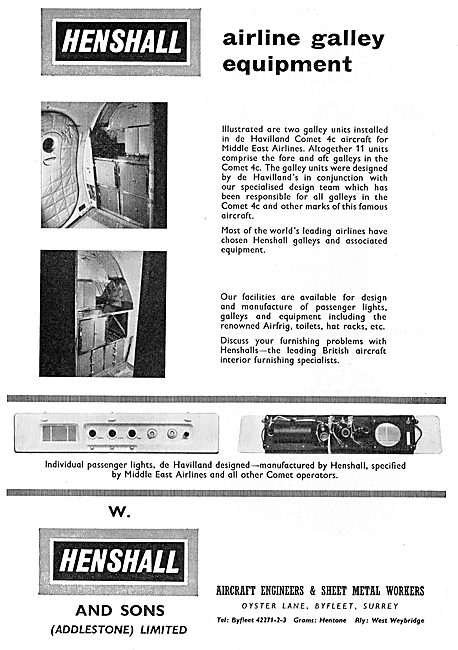 Henshall - Airline Galley Equipment                              