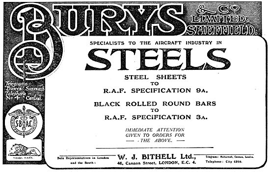 W.J.Bithell - Steels For The Aircraft INdustry                   