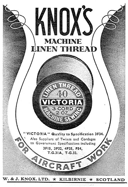 W & J.Knox, Nachine Linen Thread                                 