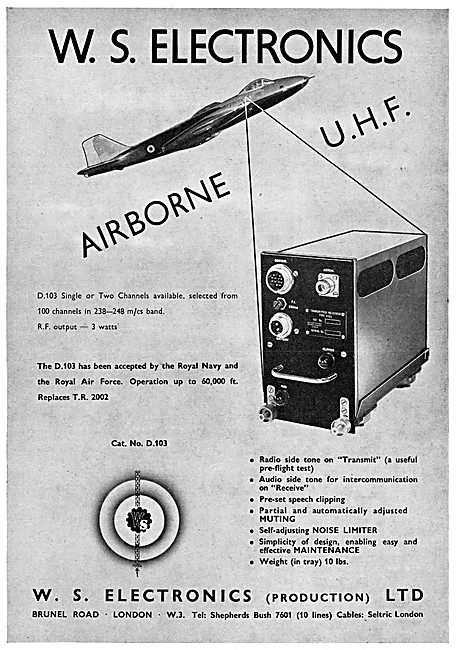 W.S.Electronics UHF Transmitter Receivers                        