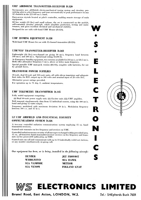 W.S.Electronics Avionics                                         