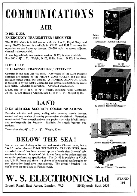 W.S.Electronics Transmitter Receivers                            