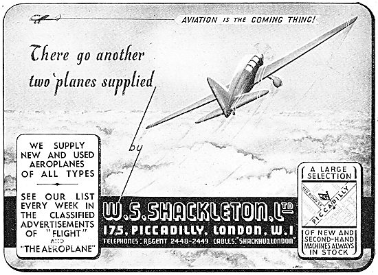W.S.Shackleton Aeronautical Consultants & Aircraft Sales         
