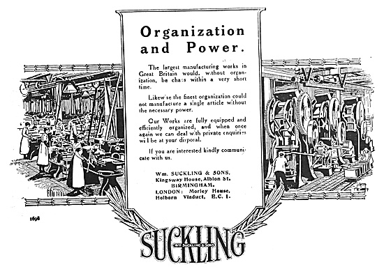 W.Suckling & Sons - Aeronautical Stampings & Repetition Work     