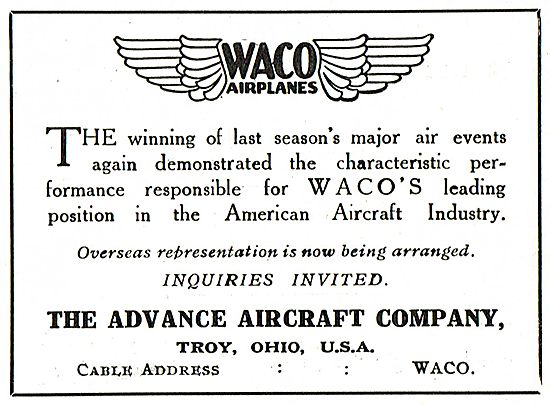 Waco Aircraft                                                    