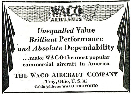 Waco Commercial Aircraft - Performace, Value & Dependability     