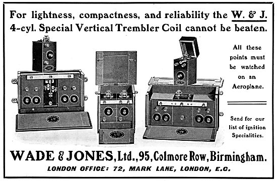 Wade & Jones. Vertical Trembler Coil                             