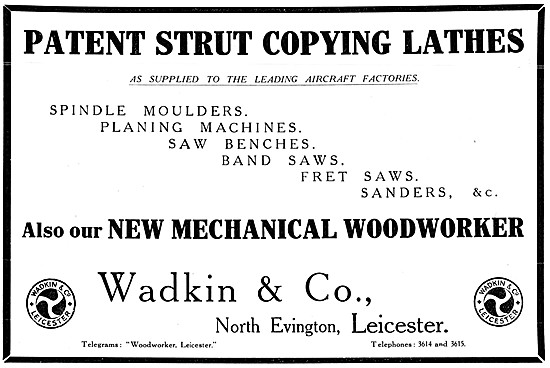 Wadkin Strut Copying Lathe                                       