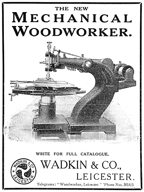 Wadkin Mechanical Woodworker                                     