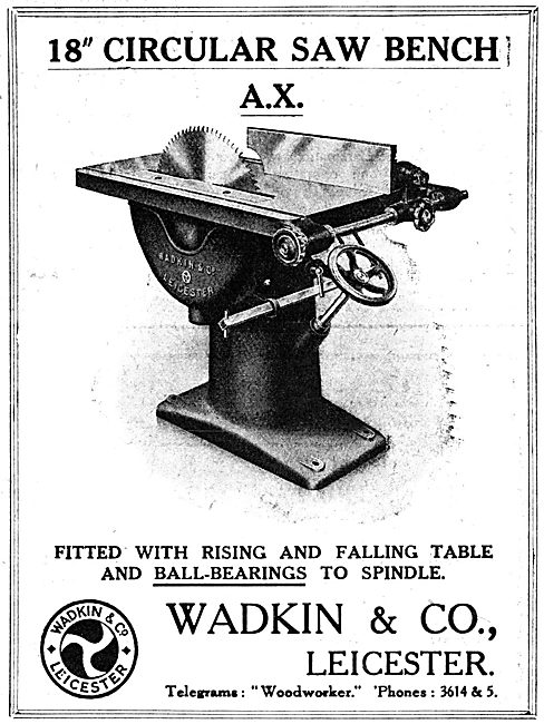 Wadkin Woodworking Machinery - 18