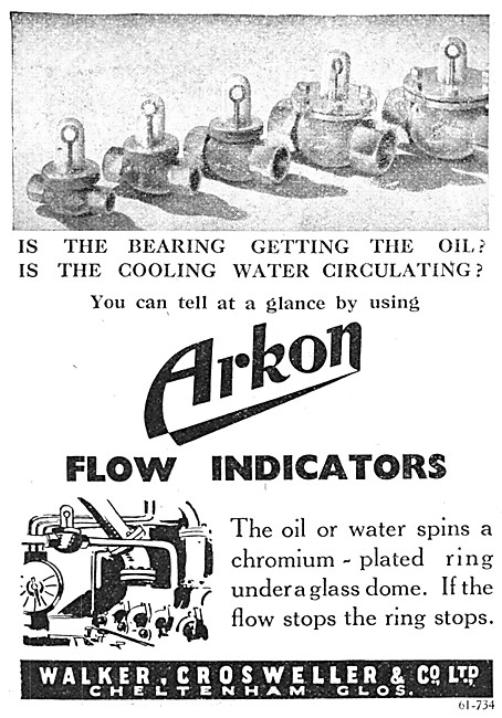 Walker Crossweller Arkon Flow Indicators                         