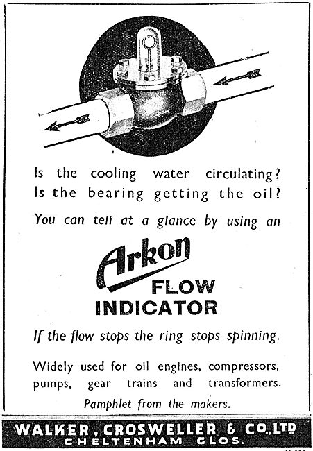 Walker Crossweller Arkon Flow Indicators                         