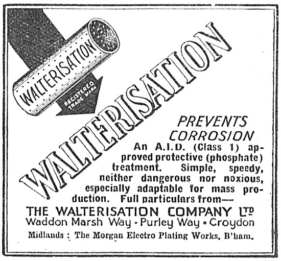 Walterisation Phosphate Corrrosion Treatment                     
