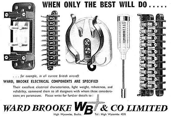 Ward Brooke Aircraft Electrical Components                       