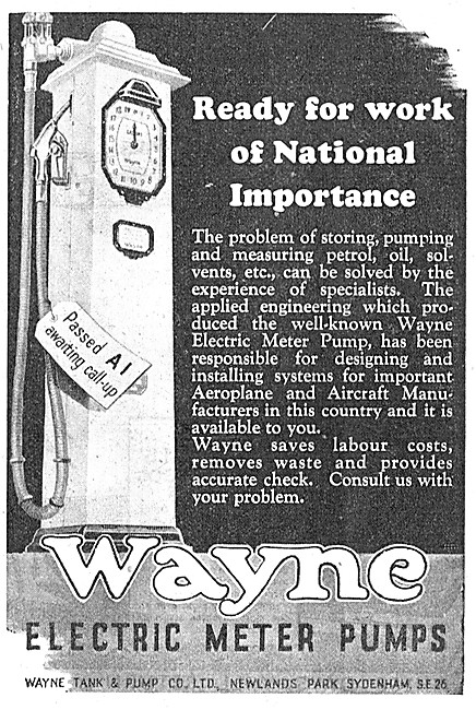 Wayne Electric Meter Pumps                                       