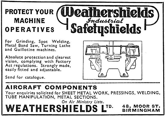 Weathershields Protectors For Machinery Operators                