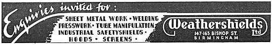 Weathershields - Sheet Metal Work - Industrial Safety Shields    