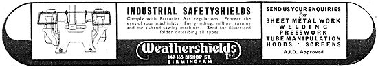 Weathershields - Sheet Metal Work - Industrial Safety Shields    