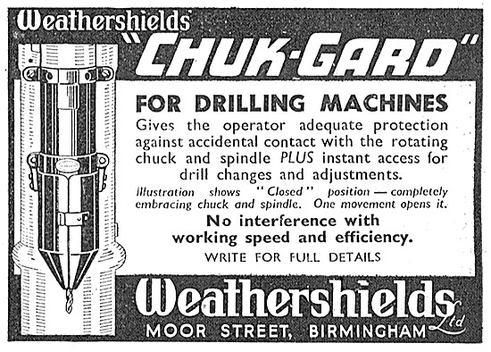 Weathershields CHUK-GARD For Drilling Machines Protection        