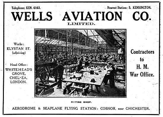 The Wells Aviation Co Fitting Shop                               