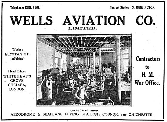 Wells Aviation Co Aircraft Erecting Shop                         