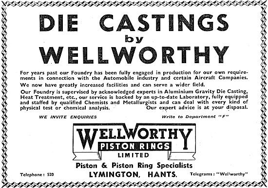 Wellworthy Die Castings                                          