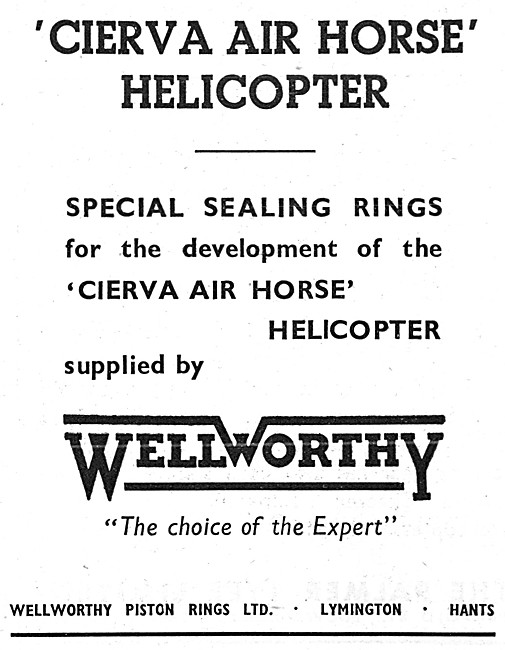 Wellworthy Sealing Rings                                         