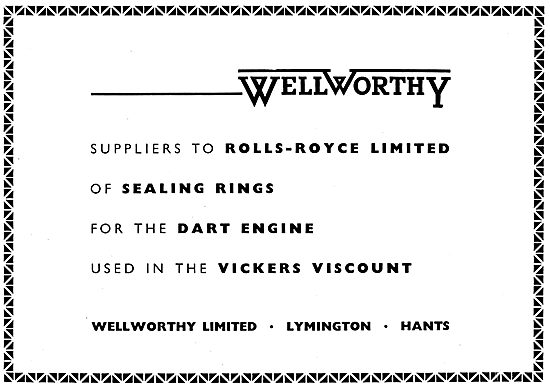 Wellworthy Piston Rings, Sealing Rings, Castings & Jointings     