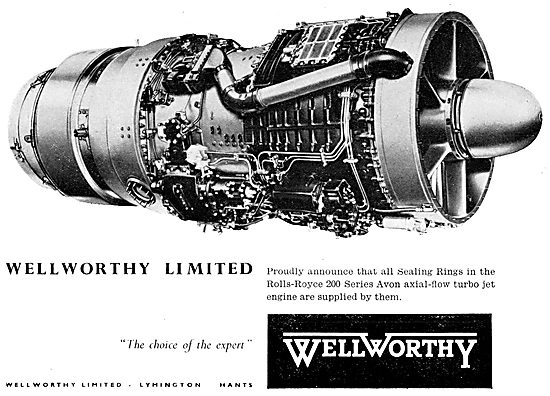 Wellworthy Sealing Rings For Gas Turbines                        